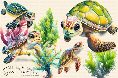 Unlock Your Creativity: Exploring the Possibilities of Watercolor Illustration Clipart Sets